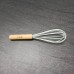 Cxesp Metal Non-Electric Whisk with Wooden Handle - Durable & Eco-Friendly, Ideal for Baking and Cooking