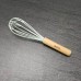 Cxesp Metal Non-Electric Whisk with Wooden Handle - Durable & Eco-Friendly, Ideal for Baking and Cooking