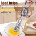 Cxesp Stainless Steel Non-Electric Whisk - Durable & Rust-Resistant, Ideal for Mixing, Whipping, and Baking